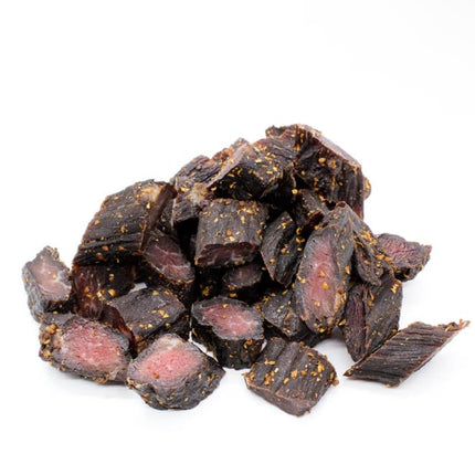 Zbiltong Authentic South African Kosher Biltong - Chili Bites, Grass-Fed Beef (3 oz)