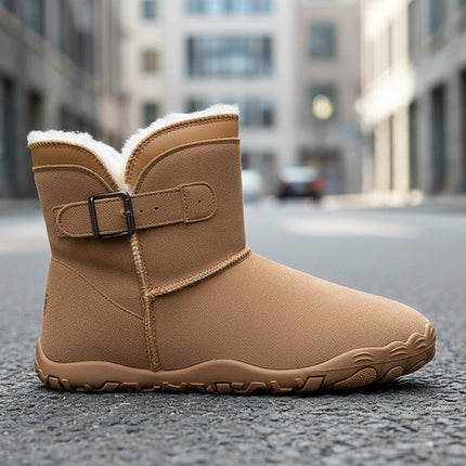 Unisex Warm Fleece-Lined Snow Boots – Anti-Slip Winter Boots