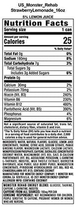 Monster Rehab Energy Tea