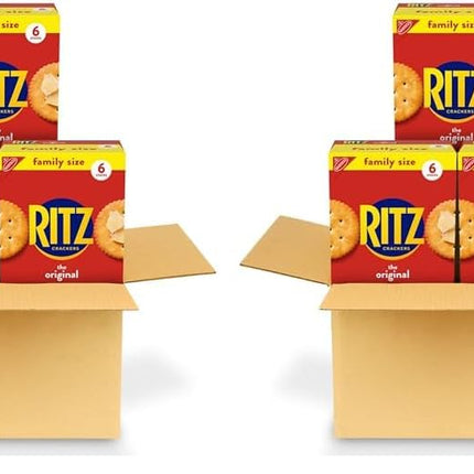 RITZ Fresh Stacks Original Crackers - Party Size, 16 Individually Wrapped Packs (23.7 oz)