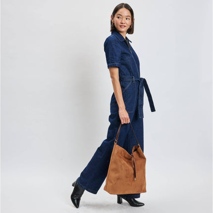 Cognac Hobo Bag