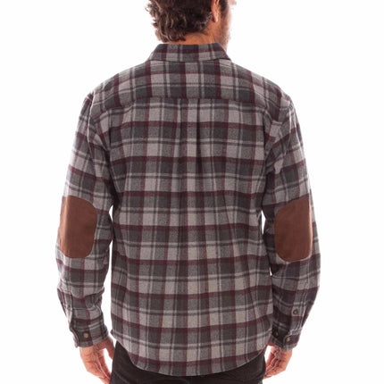 Scully Ironwood - Men's Western Wool Flannel Shirt