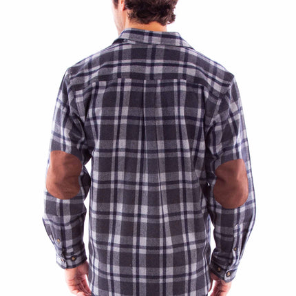 Scully Stone Ridge - Men's Western Wool Flannel Shirt
