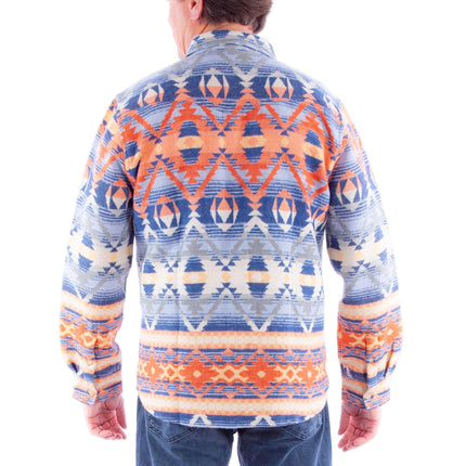 Scully Sierra Vista - Men's Western Flannel Shirt Jacket