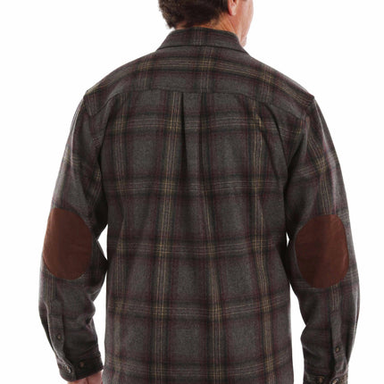 Scully Granite Pass - Men's Western Wool Flannel Shirt