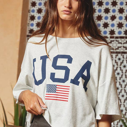USA Graphic Top