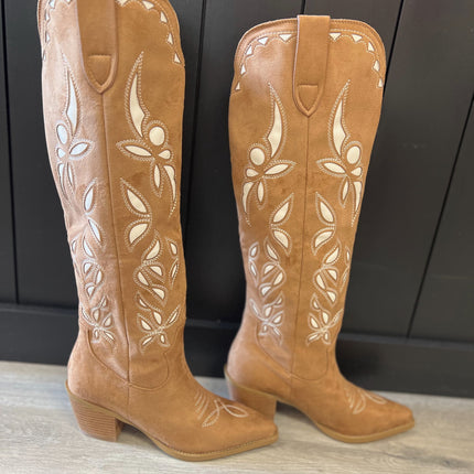 Tan Suede Boots