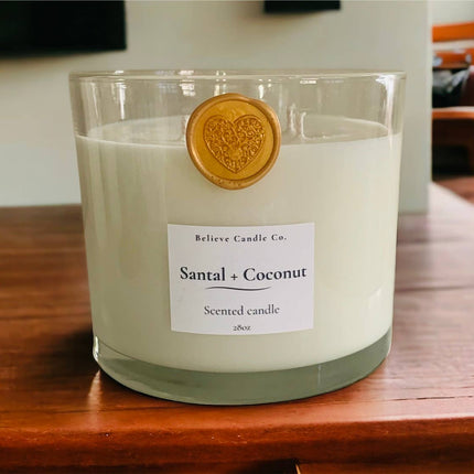 Santal and Coconut Candle