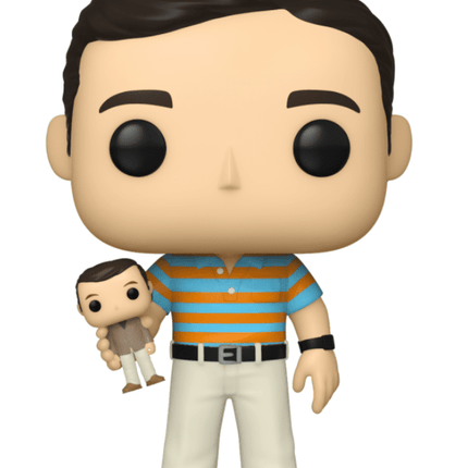 POP! Movies: 40 Y.O. Virgin - Andy Stitzer holding Oscar Goldman