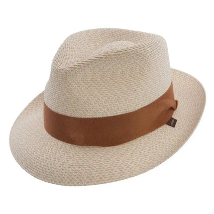 Stetson Whitehall - Straw Fedora Hat (Closeout)