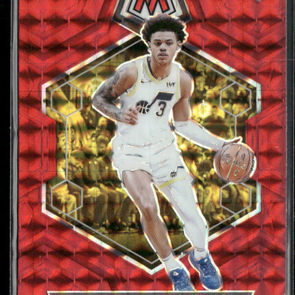 2023-24 Panini Mosaic #222 Keyonte George Red