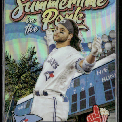 2024 Topps Chrome #SITP-6 Bo Bichette Summertime in the Park