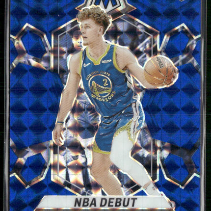 2023-24 Panini Mosaic #266 Brandin Podziemski Blue #/199