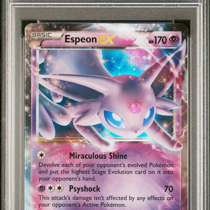 2016 Pokemon Xy Breakpoint #52 Espeon Ex Breakpoint PSA 9