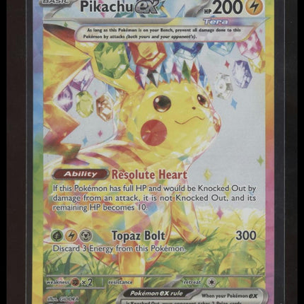 Pikachu ex SV08: Surging Sparks #238/191