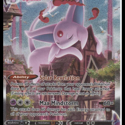 Espeon VMAX (Alternate Art Secret) SWSH08: Fusion Strike #270/264