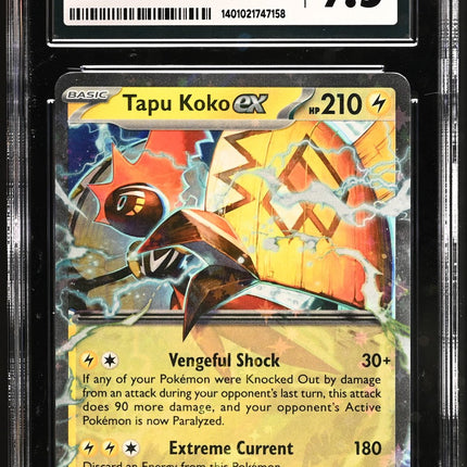 Tapu Koko ex 2023 Paradox Rift #068/182 CGC 9.5