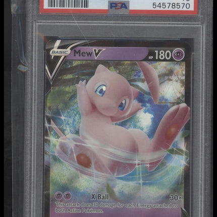 2020 Pokemon Sword & Shield Darkness Ablaze #069 Mew V Darkness Ablaze PSA 10