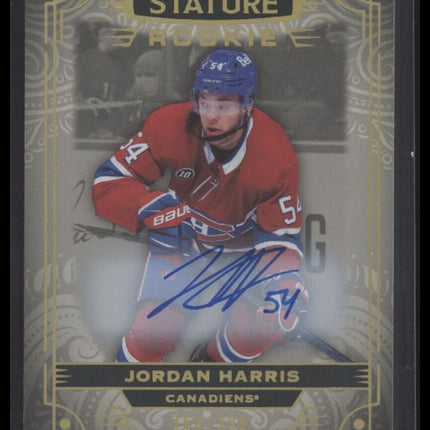 2022-23 Upper Deck Stature #157 Jordan Harris Autographs #/199