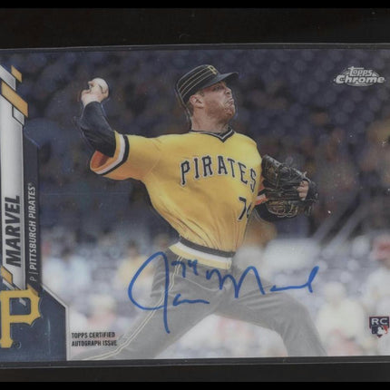 2020 Topps Chrome #RA-JMA James Marvel Rookie Autographs
