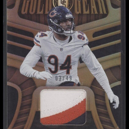 2021 Panini Gold Standard #GG-RQ Robert Quinn Gold Gear Prime #/49