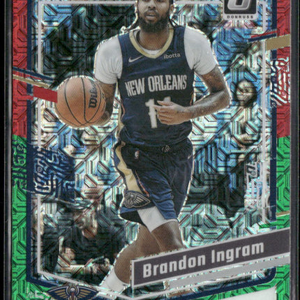 2023-24 Donruss Optic #7 Brandon Ingram Choice Red and Green