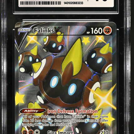 Falinks V Shining Fates: Shiny Vault #SV115/SV122 CGC 10