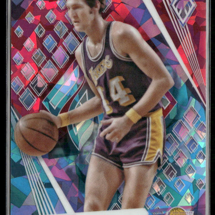 2023-24 Panini Phoenix #18 Jerry West Fire and Ice #/25