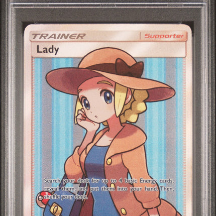 Fa/Lady 2019 Pokemon Sun & Moon Hidden Fates #SV86 Hidden Fates PSA 9