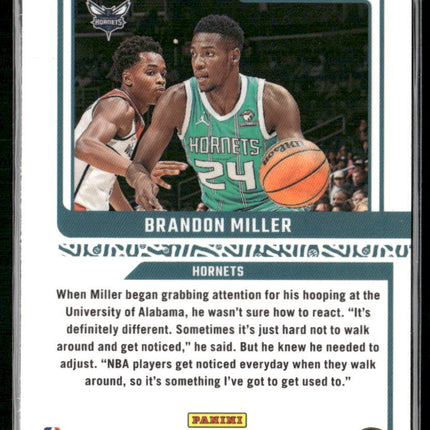 2023-24 Donruss Optic #17 Brandon Miller Elite Dominators