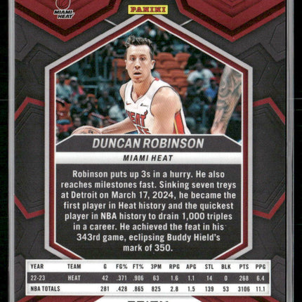 2023-24 Panini Mosaic #55 Duncan Robinson Blue #/199