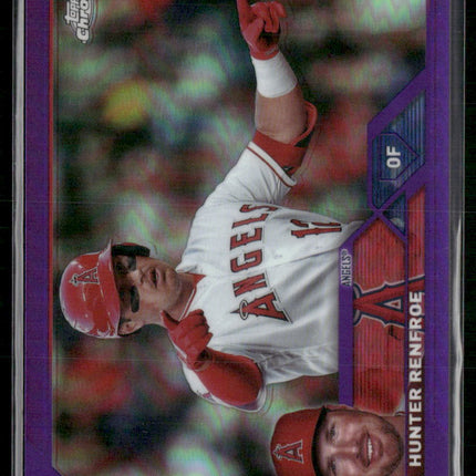 2023 Topps Chrome Update #USC198 Hunter Renfroe Purple #/250