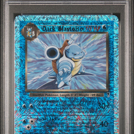 Dark Blastoise 2002 Pokemon Legendary Collection #4 Rev.Foil PSA 8
