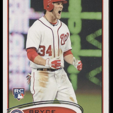 Bryce Harper 2012 Topps #661 Factory Set Bonus: Rookie Variations