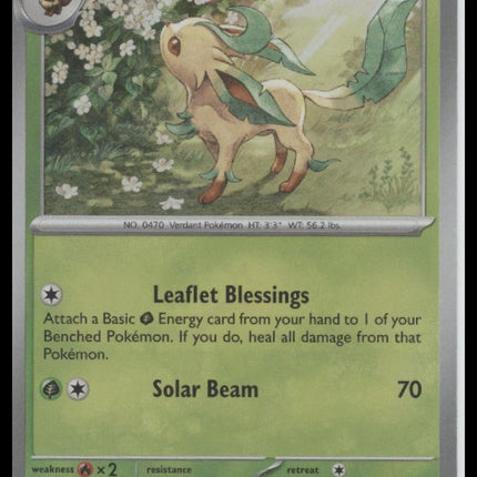 Leafeon (Master Ball Pattern) SV: Prismatic Evolutions #005/131