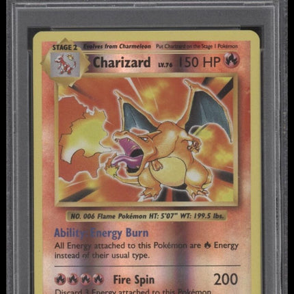 2016 Pokemon Xy Evolutions #11 Charizard-Rev.Foil Evolutions PSA 9
