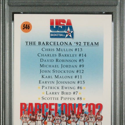 Team Usa 3 1991 Skybox #546 PSA 9