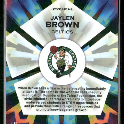 2023-24 Panini Prizm #26 Jaylen Brown Kaleidoscopic