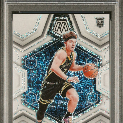 2023 Panini Mosaic #245 Brandin Podziemski White Sparkle PSA 10