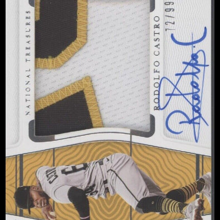 2022 Panini National Treasures #158 Rodolfo Castro #/99