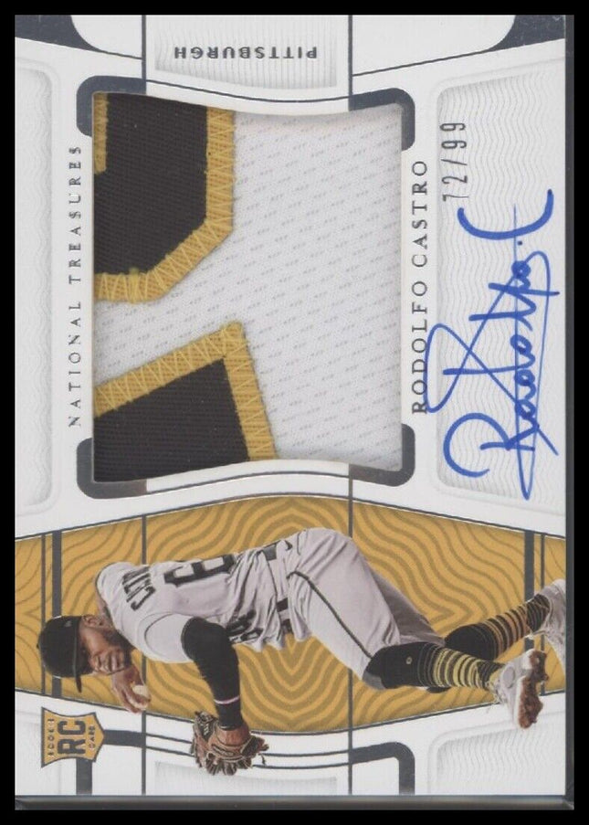2022 Panini National Treasures #158 Rodolfo Castro #/99