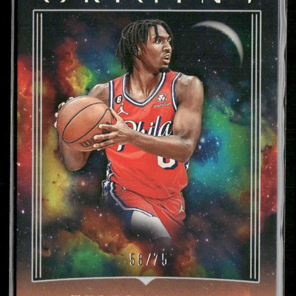 2023-24 Panini Origins #9 Tyrese Maxey Orange #/75