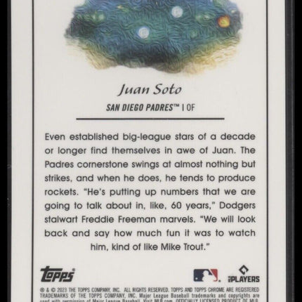 2023 Topps Cosmic Chrome #STN-9 Juan Soto Stars in the Night