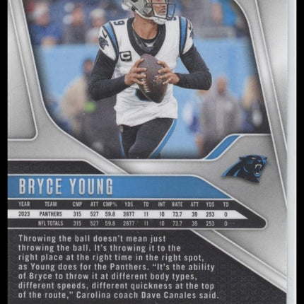 Bryce Young 2024 Panini Prizm #37 Green