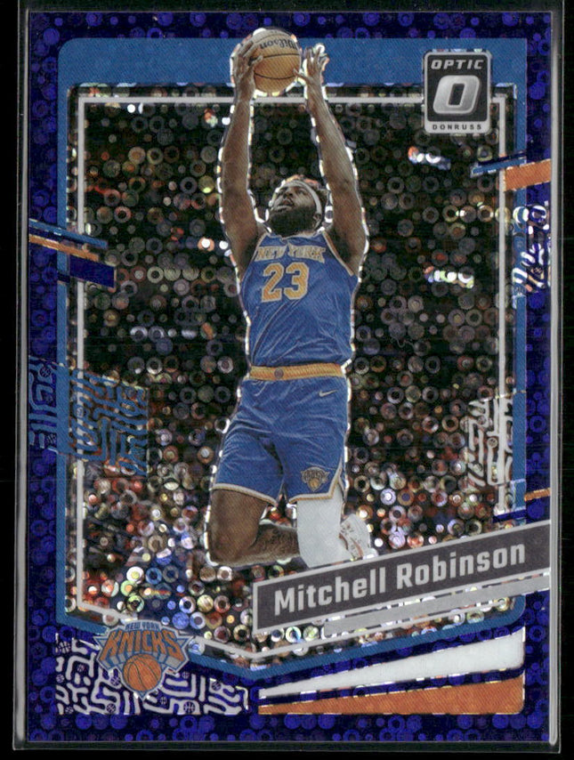 2023-24 Donruss Optic #2 Mitchell Robinson Fast Break Purple #/99
