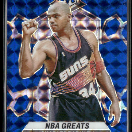 2023-24 Panini Mosaic #293 Charles Barkley Blue #/199