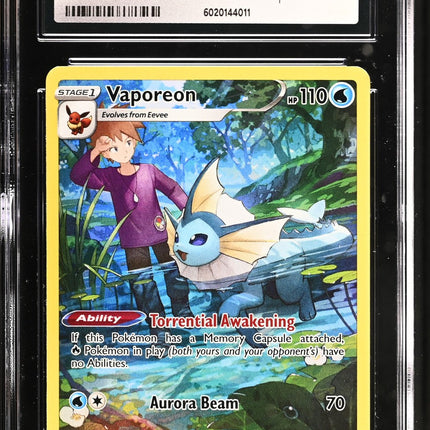 Vaporeon 2022 Brilliant Stars #TG02/TG30 CGC 10