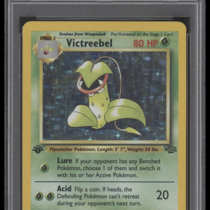 Victreebel-Holo 1999 Pokemon Jungle #14 1st Edition PSA 8
