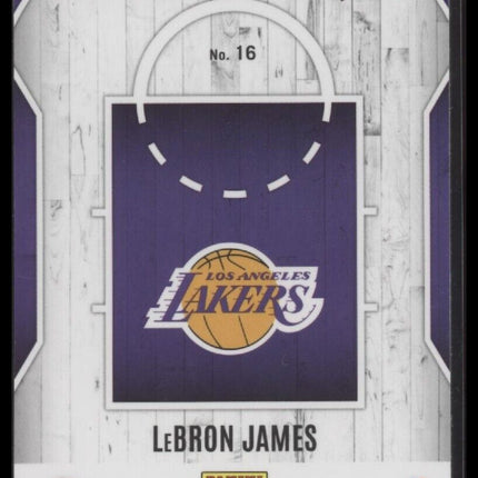 2023-24 Panini Phoenix #16 LeBron James Court of the Kings Silver