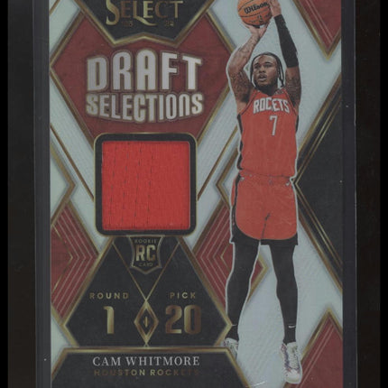 2023-24 Panini Select #DSM-CW Cam Whitmore Draft Selections Memorabilia